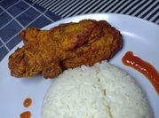 Gambar mustard fried chicken