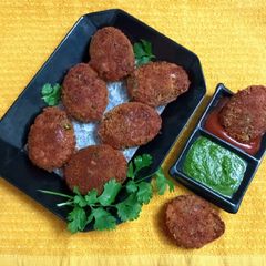 Vegetable cutlet A picture of Vegetable cutlet.