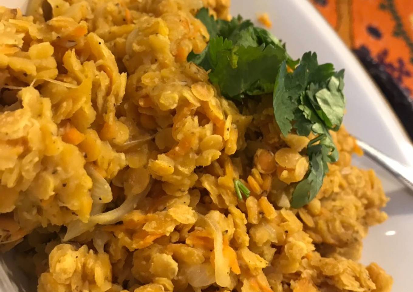 Dahaal con curry y Limón