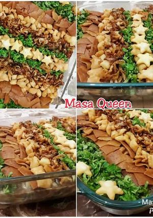 صورة لوصفة حراء بإصبعو بالعجين 😍