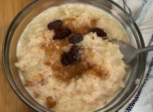 Una foto de Arroz con leche