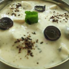 A picture of Mixed fruit Raita 😋.