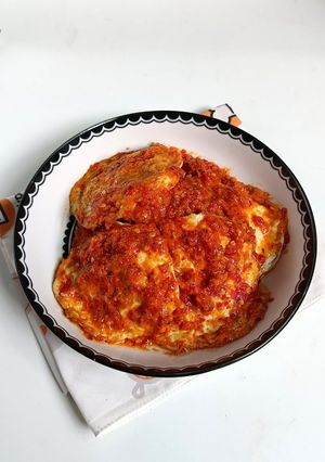 Foto resep Sambalado Telur Ceplok (Bersantan)