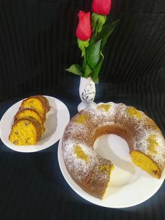 عکسی از دستور کیک کدو حلوایی و گردو⚘بدون فر⚘