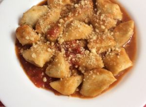 Una foto de Ñoquis de papas caseros