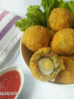 Foto resep Kroket Isi Telur Puyuh