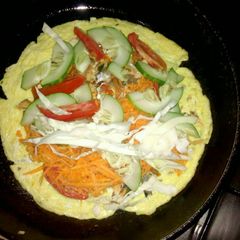A picture of Egg Shawama.