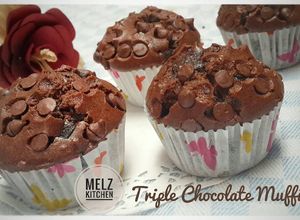 Foto resep Triple Chocolate Muffin