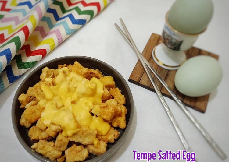 Cara Mudah Bikin Tempe Salted Egg 🐣, Enak
