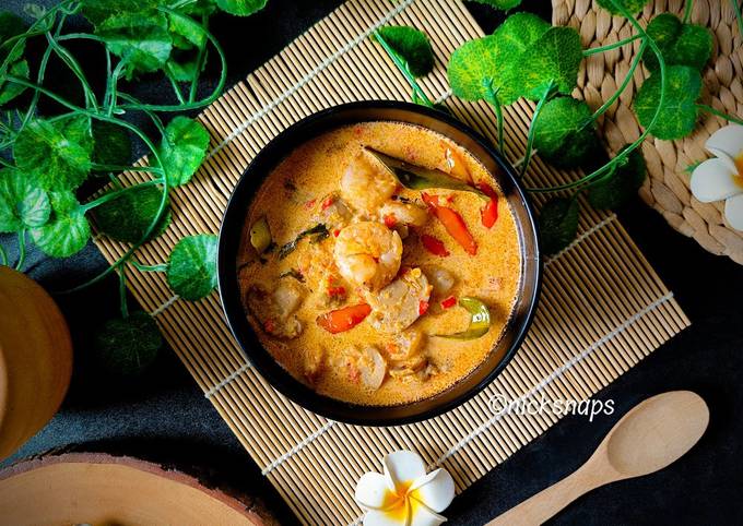 Resep Tom Yum Goong Sup Udang Asam Pedas Khas Thailand Oleh Enik