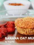 Banana Oat Muffins (Muffin Oat Pisang)