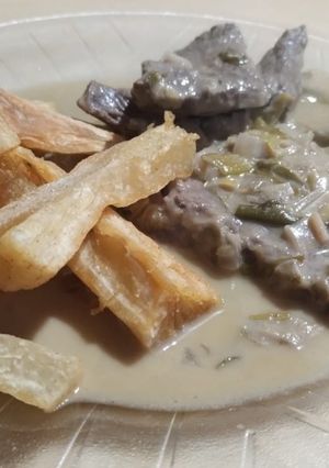 Una foto de Mandioca frita
