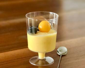 Easy Recipe Frozen mango yoghurt  Savory Delicious