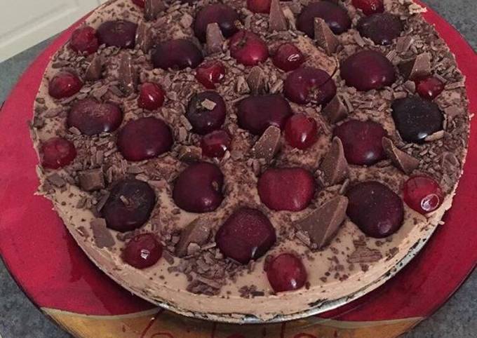 Recipe of Homemade Oreo Toblerone Cheesecake