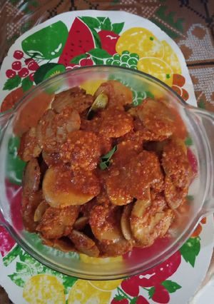 Foto resep Semur Jengkol Pedas