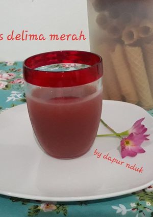 Foto resep Jus Delima Merah