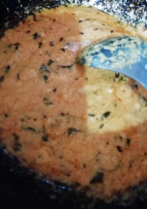 A picture of Malai gravy.