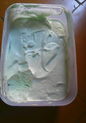 Foto resep Es krim melon anti gagal