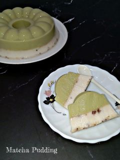 Foto resep Matcha Pudding