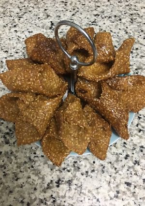 صورة لوصفة حلوى البليغة بالزنجلان