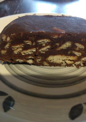 Una foto de Torta de chocolate simple