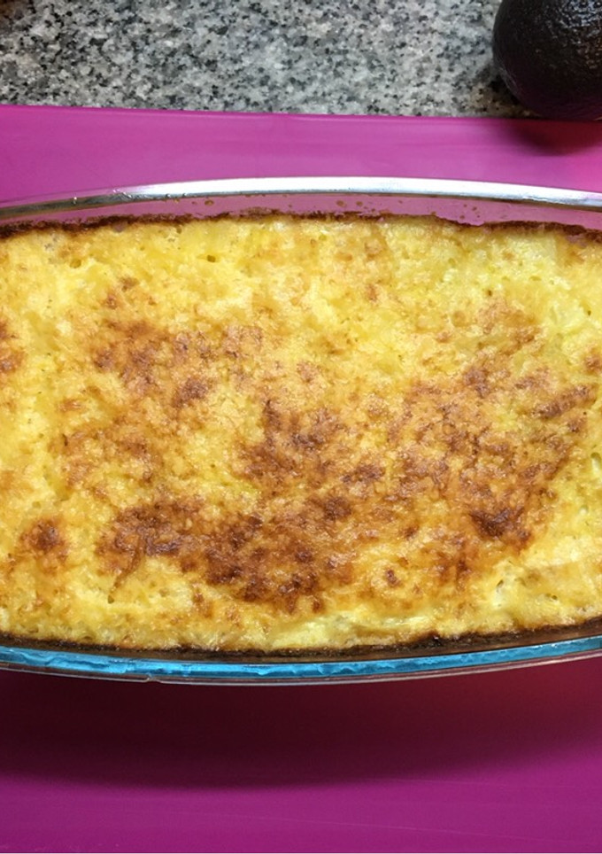 Una foto de Pastel de papa y queso sin gluten
