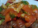 Rolade ayam saos tomat