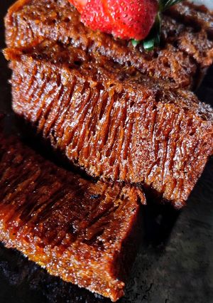 Foto resep Bolu karamel aka sarang semut anti gagal tanpa oven