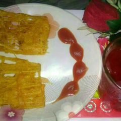 A picture of Net pan cake.