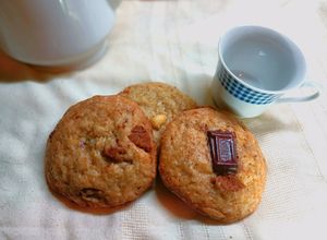 Una foto de Las famosas crumble cookies