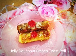 Foto resep Jelly Doughnut French Toast Roll