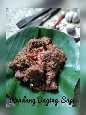 Langkah Gampang Membikin Resep Rendang Daging Sapi yang Bisa Manjain Lidah Anti Ribet, Uenak Banget