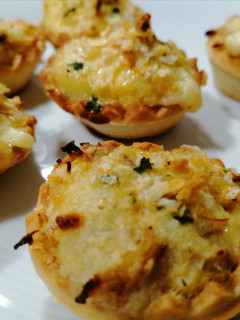 Una foto de Croque-leta de pollo y bechamel