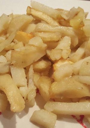 Una foto de Patatas fritas a la sal