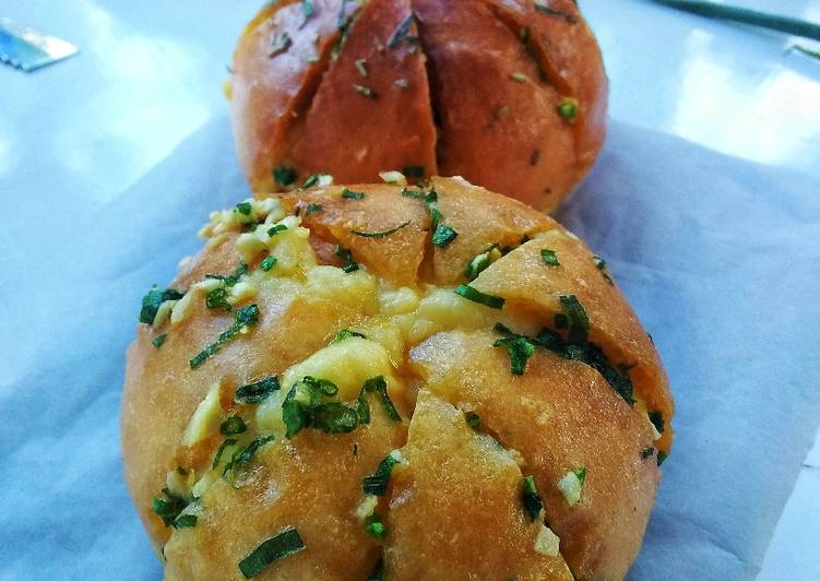 Resep masakan Korean Garlic Bread | Cara Bikin Korean Garlic Bread Yang Sedap