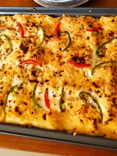 A picture of Chicken Tikka lasagna.
