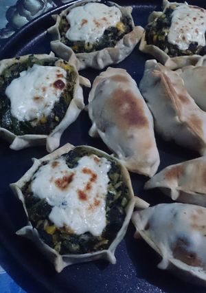 Una foto de Tartaletas de espinaca