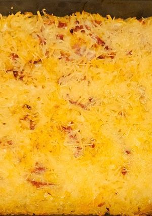 Une photo de Gratin courge et riz