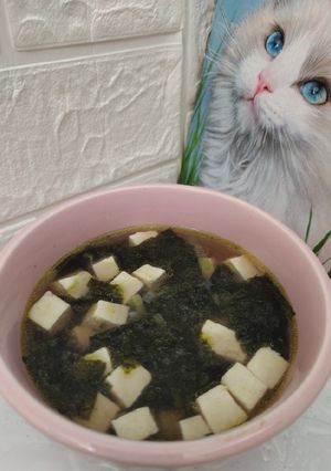 Foto resep Sup rumput laut