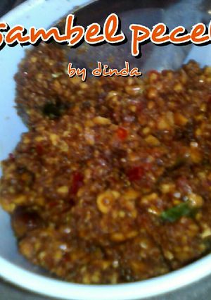 Foto resep Sambel pecel dadakan enak