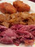 Codillo con repollo
