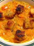 Zuppa di Carote e Zenzero con Pane Tostato al Timo