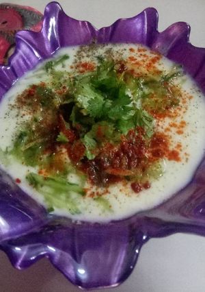 A picture of Cucumber raita (kheere Ka raita).