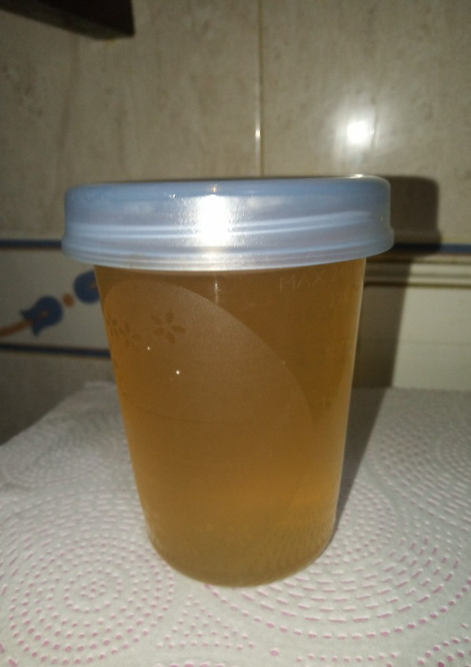 Una foto de Almíbar de hebra floja