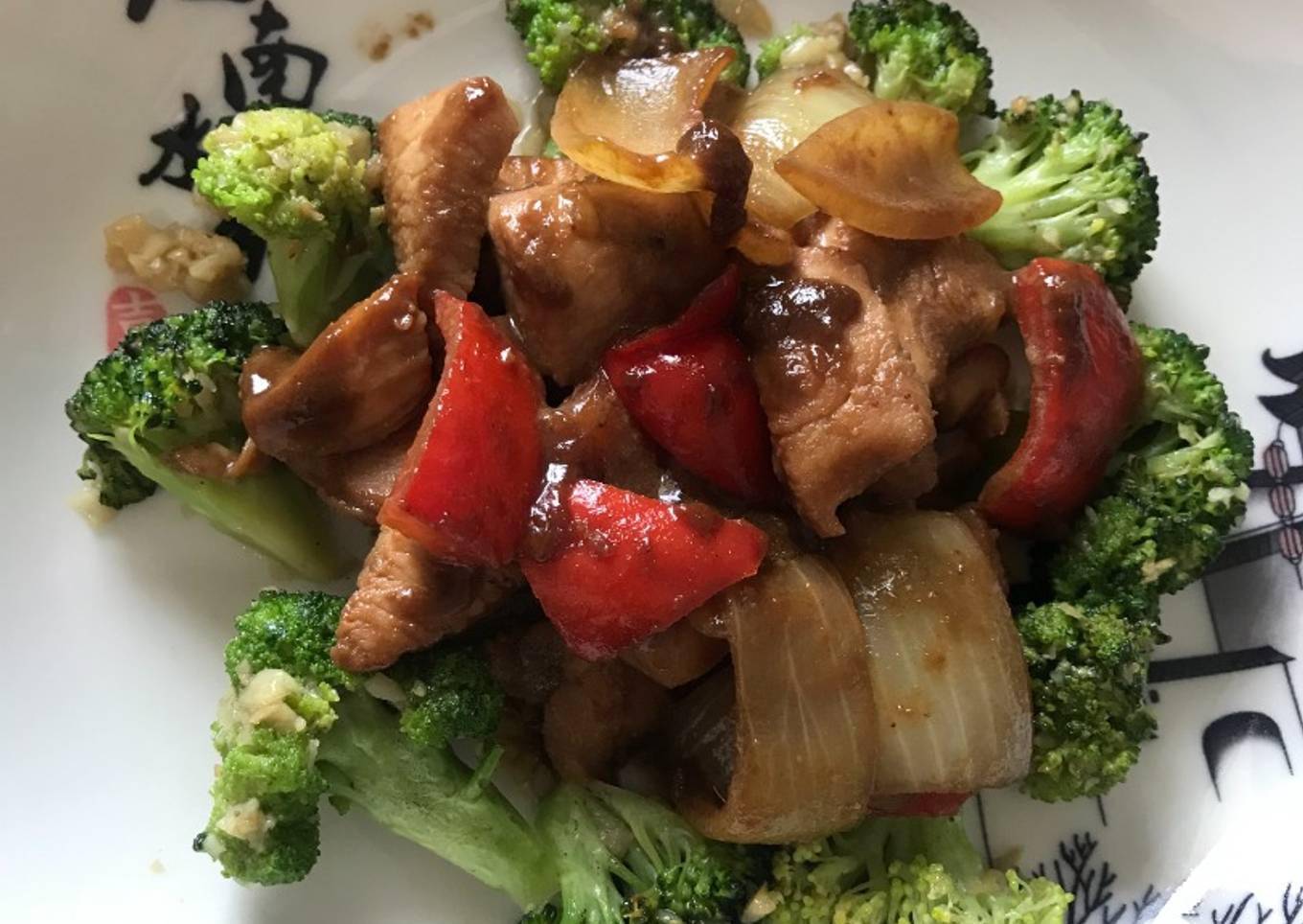 Ayam Saus Tiram Brokoli
