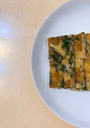 九層塔烘蛋 的食譜成品照片