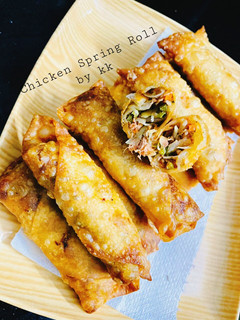 A picture of Chicken spring roll.