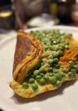Une photo de Omelette en échec
