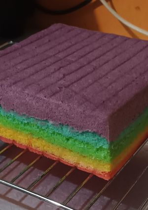 Foto resep Rainbow Cake