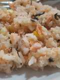 Nasi Salmon Jagung